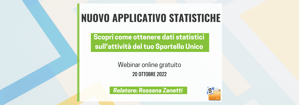 Webianr Modulo Statistiche SuapNET