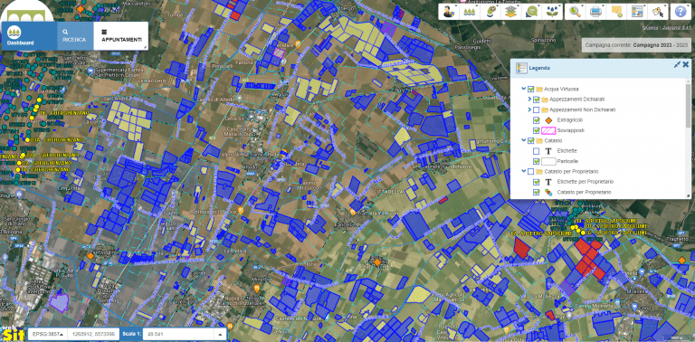 Consorzio Bonifica Renana appezzamenti