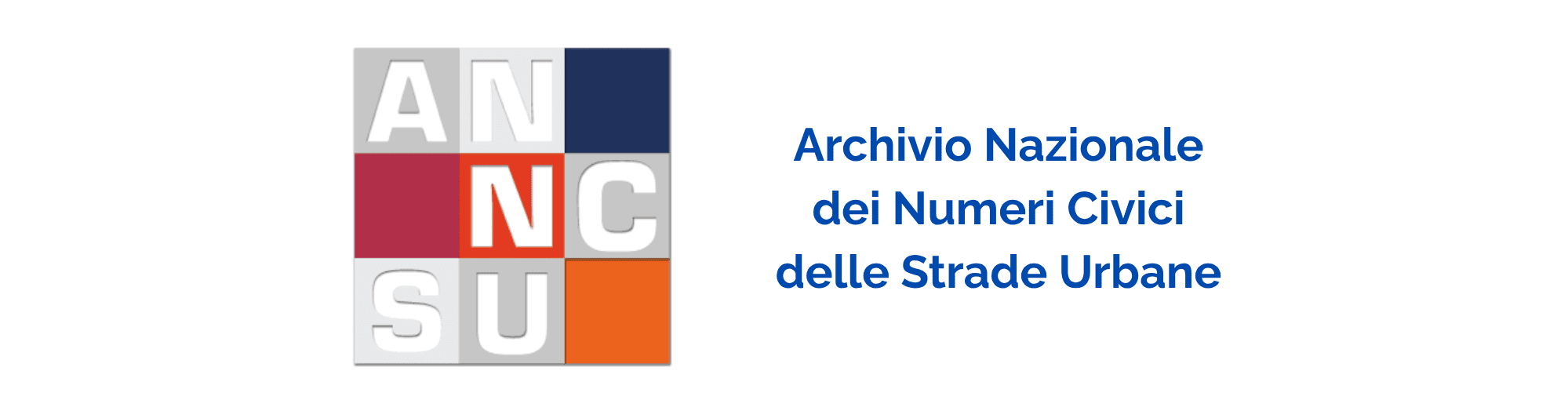 ANNCSU Archivio nazionale numeri civici